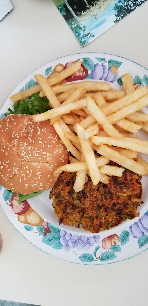 Homemade Vegan Burger