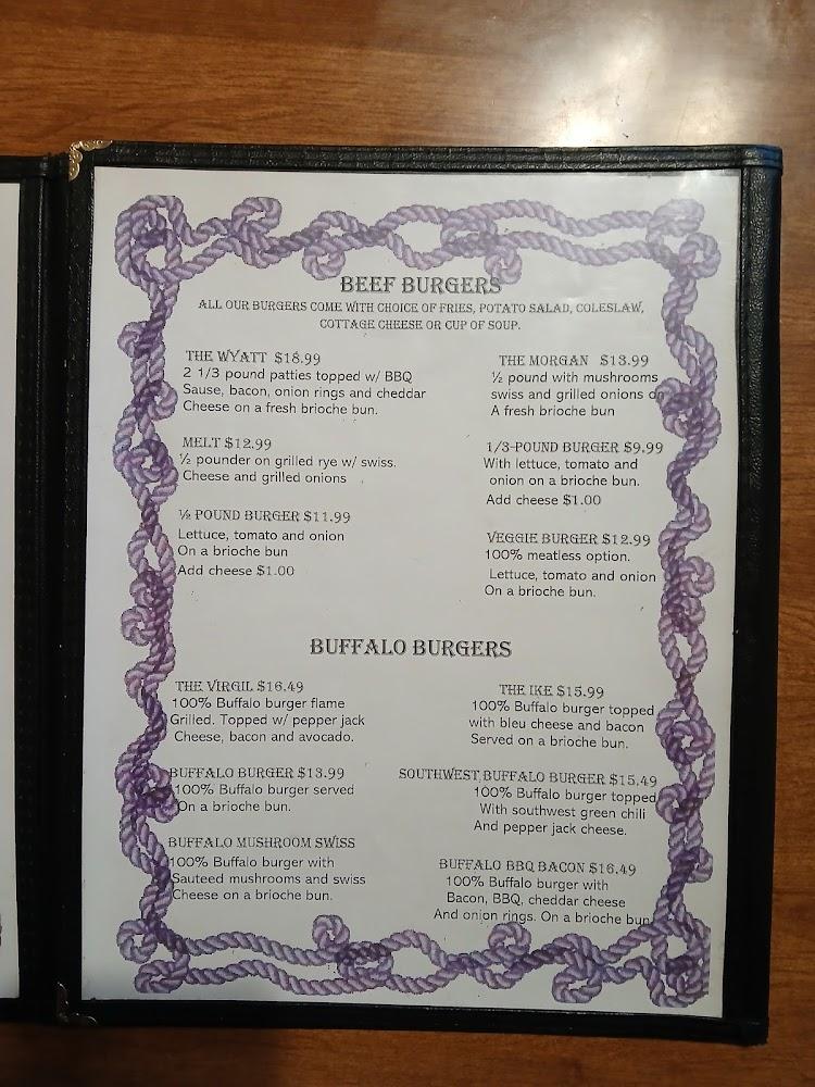 O K Cafe Tombstone Menu image 2